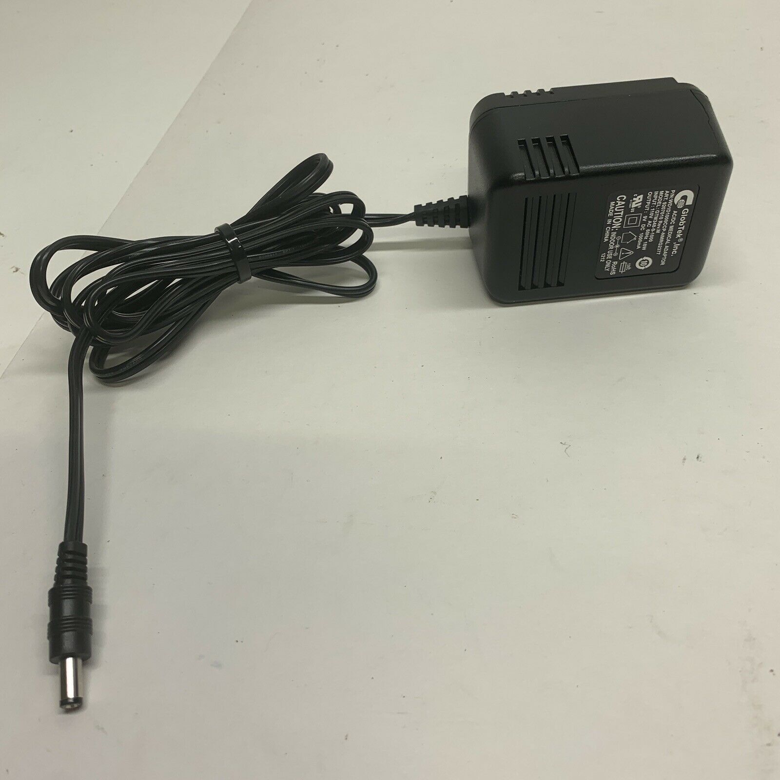 GlobTek Inc. AC/DC Medical Adapter Model GTM348-9-1000 9v 1000mA Medela Pump Bran GlobTek Inc. AC/DC Medical Adapter Model GTM348-9-1000 9v 1000mA Medela Pump Bran